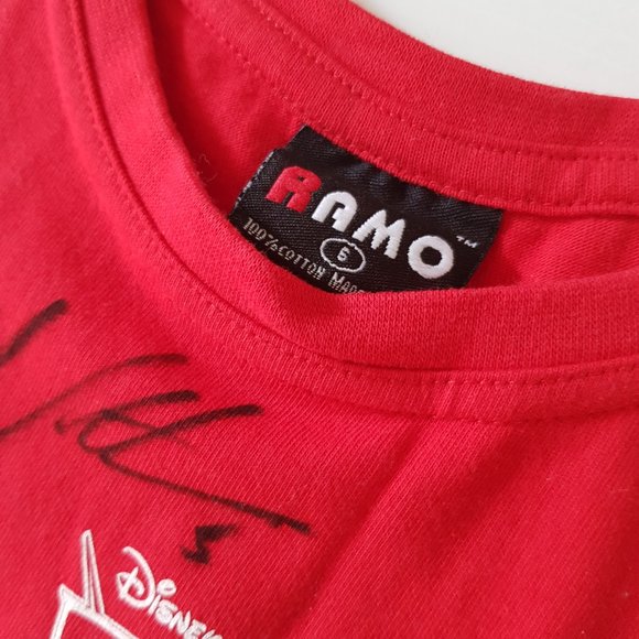 Mark Winterbottom Signed Kids T-Shirt Disney Pixar Cars 2 Frosty Size 6 - Picture 4 of 9